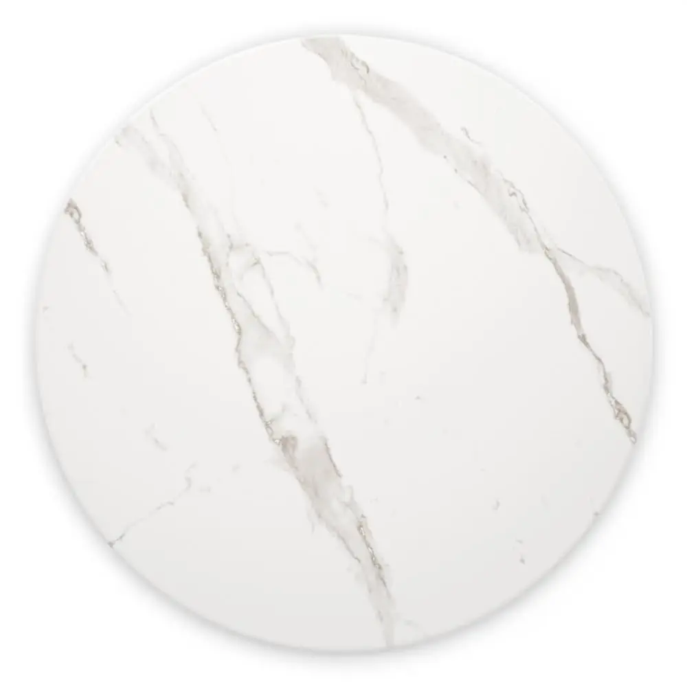 Commercial Table Top for Restaurant, Cafe amp Dining Use ThermoFormed MDF Table Top with White Faux Marble Finish, Diameter 48
Commercial Table Top for Restaurant, Cafe amp Dining Use ThermoFormed MDF Table Top with White Faux Marble Finish, Diameter 48