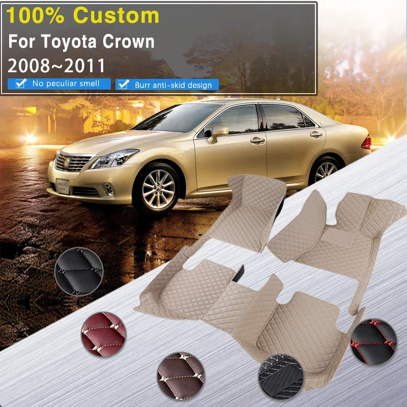 Качественные автомобильные коврики для Toyota Crown Royal Saloon S200 2008 2009 2010 2011, водонепроницаемые коврики, детали салона автомобиля, аксессуары для автомобиля
Качественные автомобильные коврики для Toyota Crown Royal Saloon S200 2008 2009 2010 2011, водонепроницаемые коврики, детали салона автомобиля, аксессуары для автомобиля