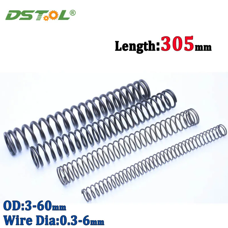 Spring Compression Length 305mm Pressure Springs Y-type Wire Diameter 0.3mm 0.4mm 0.5mm 0.6mm 0.7mm 0.8mm 0.9mm-6mm OD 3mm-60mm
Spring Compression Length 305mm Pressure Springs Y-type Wire Diameter 0.3mm 0.4mm 0.5mm 0.6mm 0.7mm 0.8mm 0.9mm-6mm OD 3mm-60mm