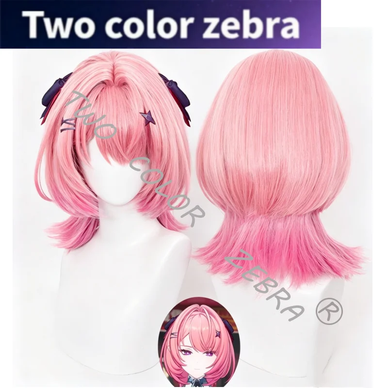 ZZZ Ramiel Cosplay Wig Pink Gradient Short Anime Game Cos Hair with Bangs, Heat-Resistant Synthetic Comic Props Role Play
ZZZ Ramiel Cosplay Wig Pink Gradient Short Anime Game Cos Hair with Bangs, Heat-Resistant Synthetic Comic Props Role Play