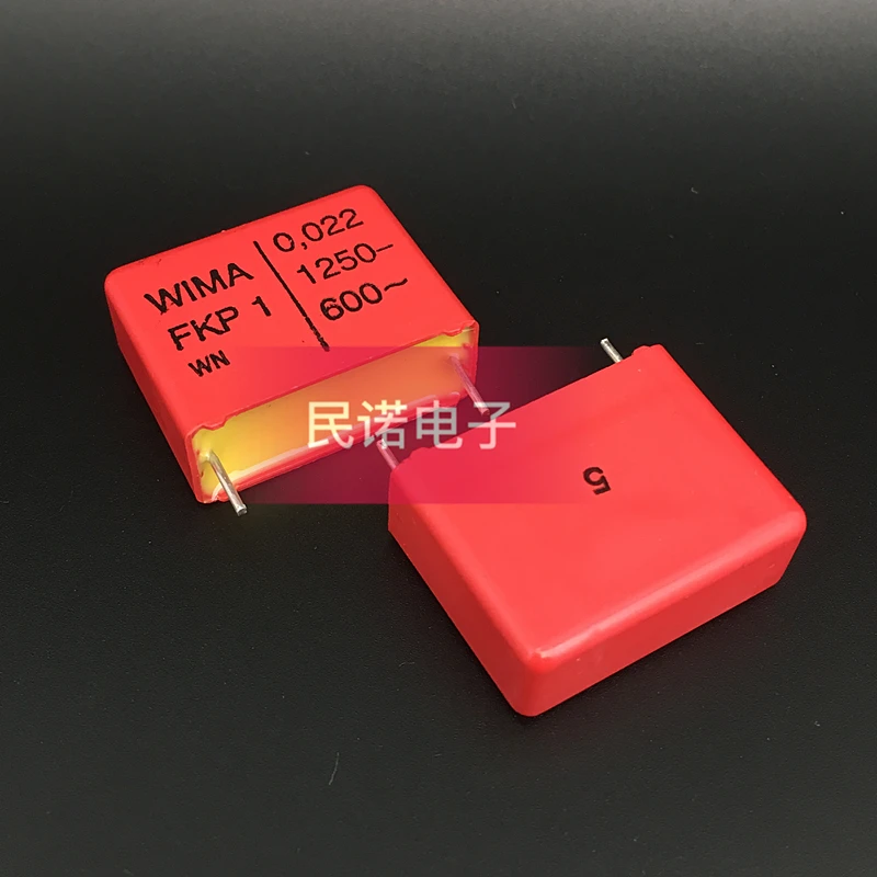 2/5/10/20pcs German WIMA Film Capacitor FKP1 1250V 0.022UF 1250V 223 22NF Pitch 22.5mm Audio passive capacitor
2/5/10/20pcs German WIMA Film Capacitor FKP1 1250V 0.022UF 1250V 223 22NF Pitch 22.5mm Audio passive capacitor