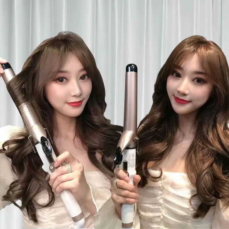 Temperature Setting Electric Hair Curler Straightener Long Curling Tong Wand 9-38mm Professional Hair Curling Iron LCD Screen
Temperature Setting Electric Hair Curler Straightener Long Curling Tong Wand 9-38mm Professional Hair Curling Iron LCD Screen