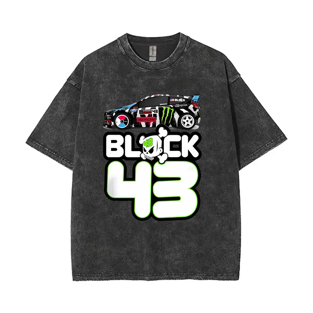 Washed Vintage Ken Block 43 Graphic T Shirts Men Women Gothic Fashion Streetwear Cotton Oversized Short Sleeve Aesthetic T-shirt
Washed Vintage Ken Block 43 Graphic T Shirts Men Women Gothic Fashion Streetwear Cotton Oversized Short Sleeve Aesthetic T-shirt