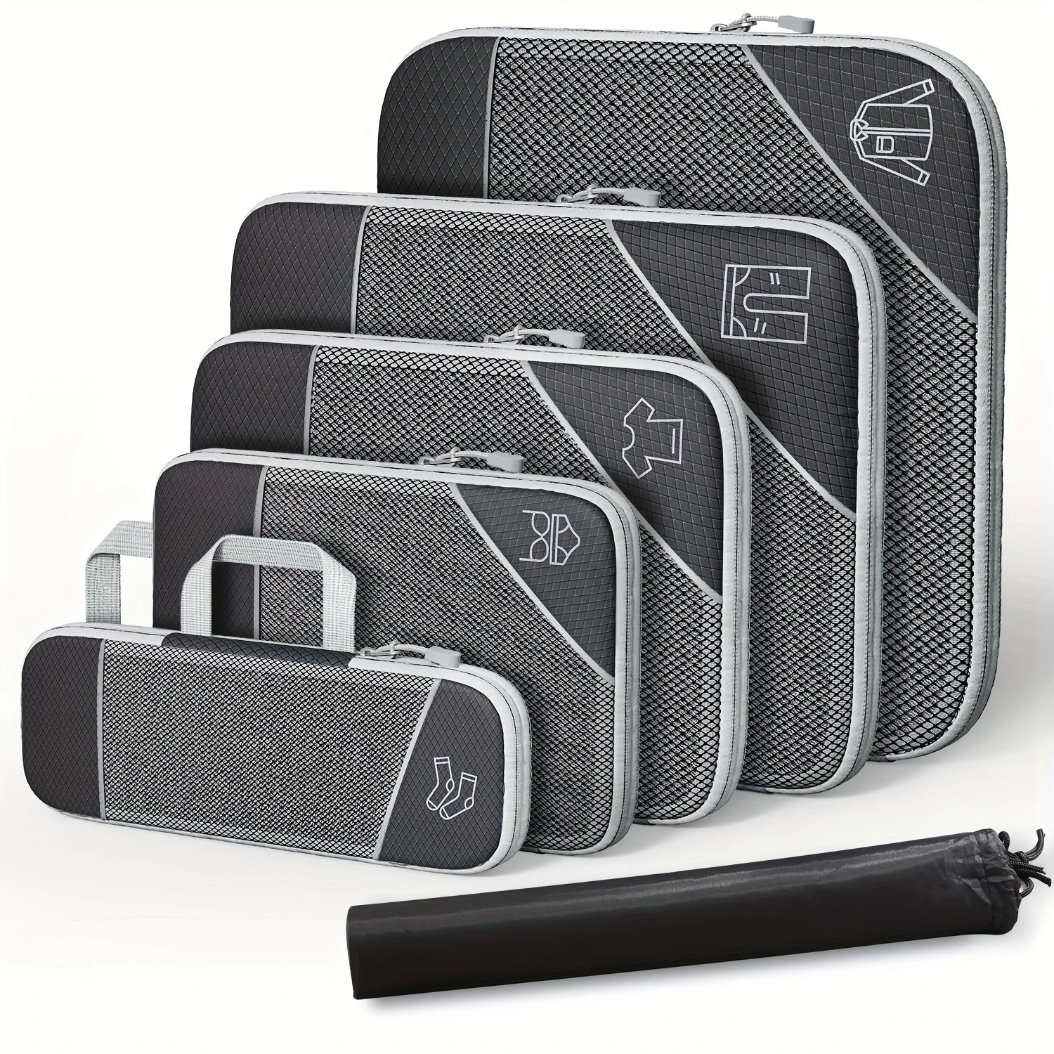 Portable Zipper Travel Bag for Luggage Suitcase, Underwear, Durable Container & Organizer for Travel, Outdoor, Bathroom, Desktop
Portable Zipper Travel Bag for Luggage Suitcase, Underwear, Durable Container & Organizer for Travel, Outdoor, Bathroom, Desktop