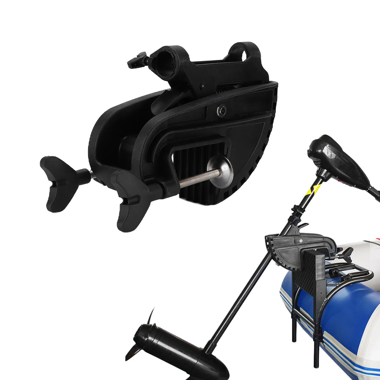 12V Electric Motor Thruster Bracket Plastic Suspension Holder for Inflatable Boat Kayak
12V Electric Motor Thruster Bracket Plastic Suspension Holder for Inflatable Boat Kayak