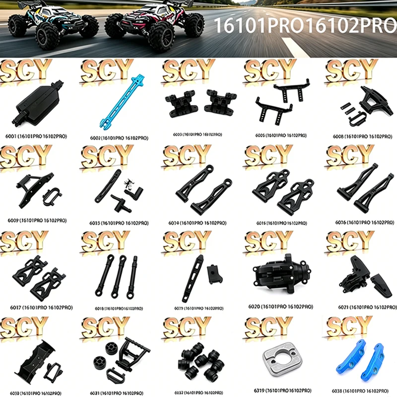 SCY 16101 PRO16102PRO RC Automotive Parts Turning Shaft Gear Bearing Pull Rod Steering Cup Swing Arm MotorHigh quality withgood
SCY 16101 PRO16102PRO RC Automotive Parts Turning Shaft Gear Bearing Pull Rod Steering Cup Swing Arm MotorHigh quality withgood