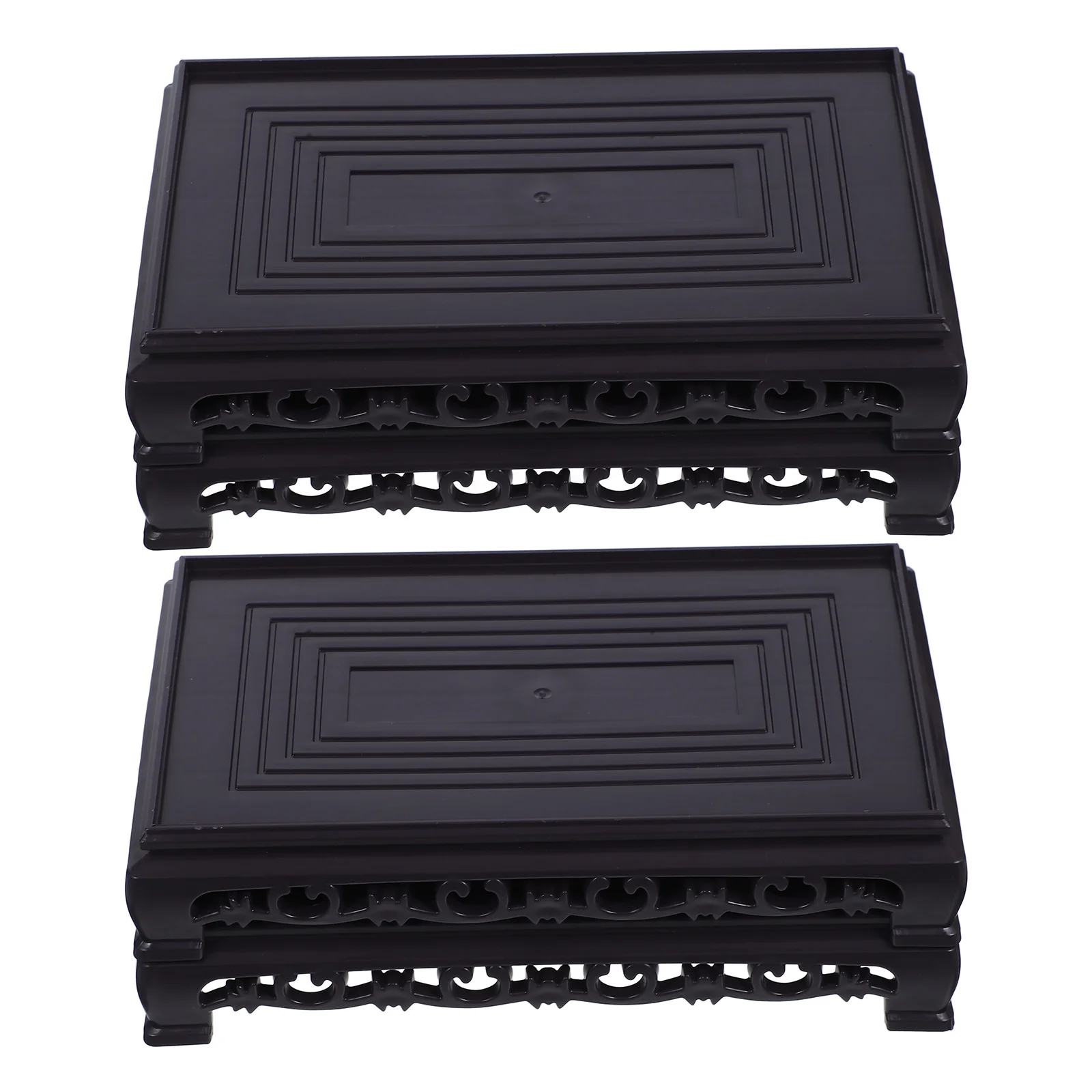 2 Pcs Rectangular Base Aquarium Stand Flower Shelf Indoor Plant Pots Riser Plastic Planter Tray
2 Pcs Rectangular Base Aquarium Stand Flower Shelf Indoor Plant Pots Riser Plastic Planter Tray