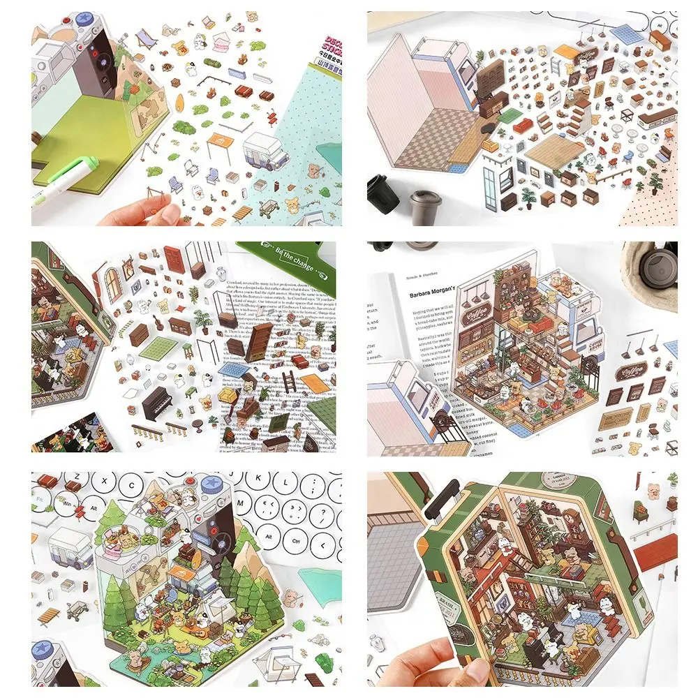 Мультяшные 3D пейзажные наклейки для дома, снятие стресса, скрапбук, сделай сам, наклейки для сцены, ПЭТ, сегодняшный бизнес открывается
Мультяшные 3D пейзажные наклейки для дома, снятие стресса, скрапбук, сделай сам, наклейки для сцены, ПЭТ, сегодняшный бизнес открывается