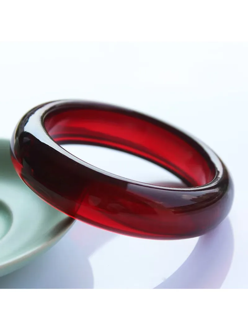 Hot selling Natural Amber Beeswax Bracelet Myanmar Water Purification Crimson Ambers Bangle
Hot selling Natural Amber Beeswax Bracelet Myanmar Water Purification Crimson Ambers Bangle