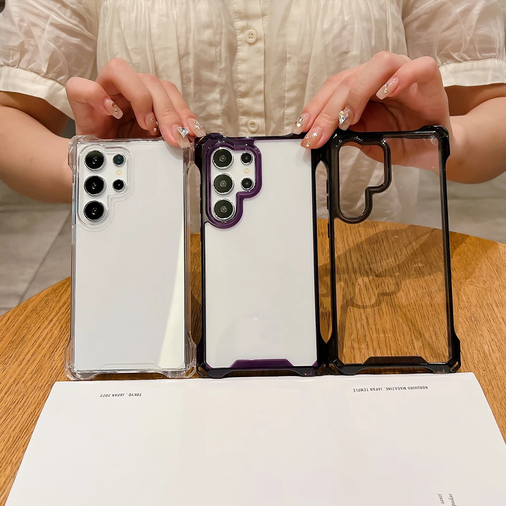 New Transparent Case For Samsung S25 Ultra S25 Plus S25 S24 Plus s24 S23 Ultra Shockproof Powerful Magnetic For Magsafe Cover
New Transparent Case For Samsung S25 Ultra S25 Plus S25 S24 Plus s24 S23 Ultra Shockproof Powerful Magnetic For Magsafe Cover