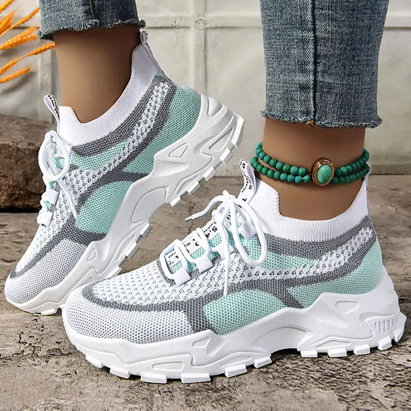Women Dad Shoes Breathable Mesh Sneakers 2026 Chunky Platform Shoes Ladies Fashion Casual Walking Shoes Comfortable Lightweight
Women Dad Shoes Breathable Mesh Sneakers 2026 Chunky Platform Shoes Ladies Fashion Casual Walking Shoes Comfortable Lightweight
