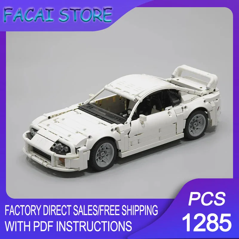 Champion Speed Cars Moc Building Blocks MK IV 1:12 White Car Model Technology Bricks DIY Assembly Street View Toys Gifts
Champion Speed Cars Moc Building Blocks MK IV 1:12 White Car Model Technology Bricks DIY Assembly Street View Toys Gifts