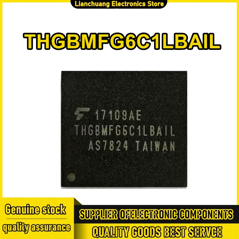 THGBMFG6C1LBAIL 8GB 5.0 version EMMC flash IC font library 0-10 New Original in stock
THGBMFG6C1LBAIL 8GB 5.0 version EMMC flash IC font library 0-10 New Original in stock