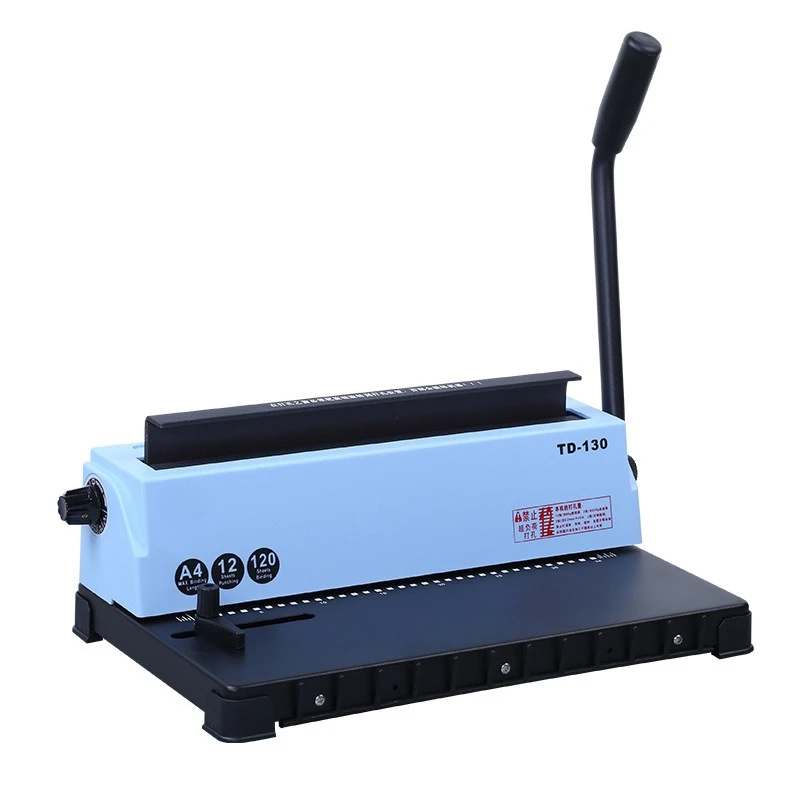 Iron ring binding machine Desk calendar Wall calendar Punching ring binding machine
Iron ring binding machine Desk calendar Wall calendar Punching ring binding machine