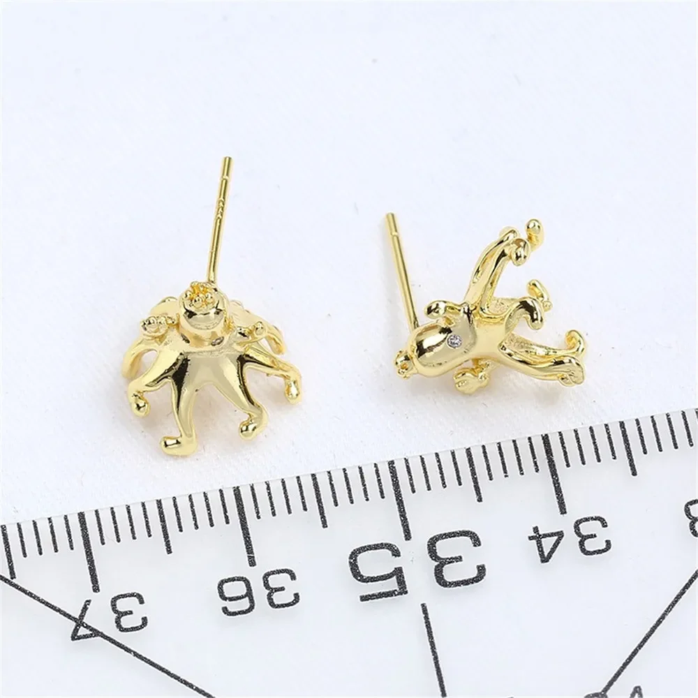Gold Plated Pearl Earring Settings, DIY Jewelry Making Supplies, Blank Ear Stud Bases for Handmade Accessories, 1pair No Pearl
Gold Plated Pearl Earring Settings, DIY Jewelry Making Supplies, Blank Ear Stud Bases for Handmade Accessories, 1pair No Pearl