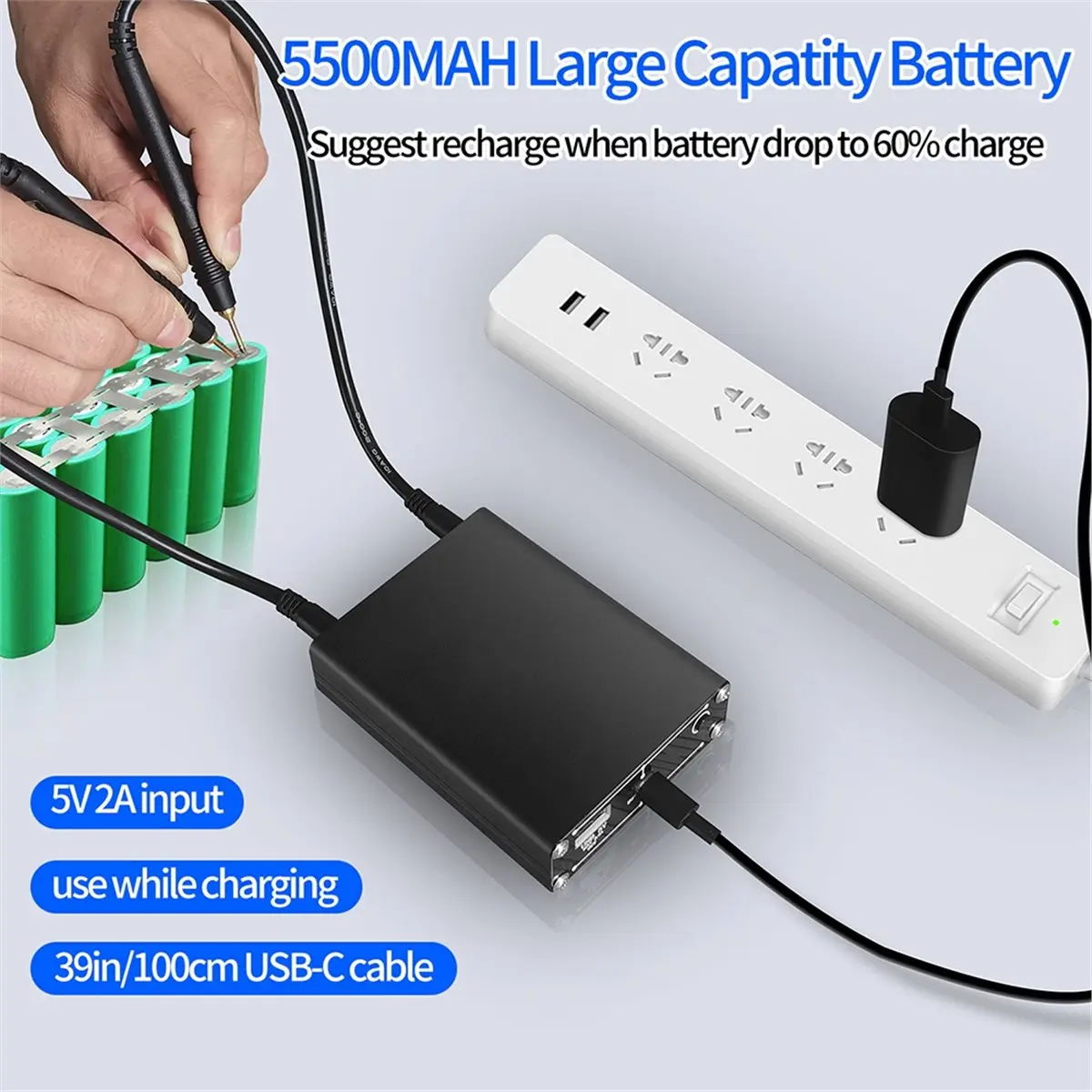 DIY Spot Welder Handheld Portable Mini Spot Welding Machine with Spot Welding Pen Strip 18650 Battery Spot Welder
DIY Spot Welder Handheld Portable Mini Spot Welding Machine with Spot Welding Pen Strip 18650 Battery Spot Welder