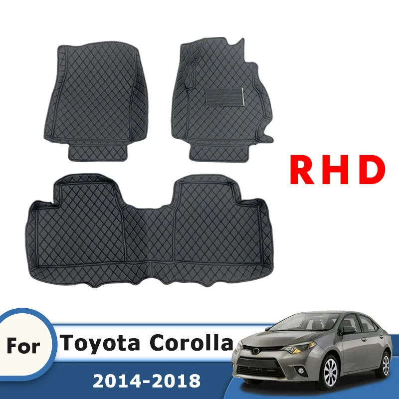 RHD Car Floor Mats For Toyota Corolla XI 11th E170 2018 2017 2016 2015 2014 Carpets Leather Custom Auto Accessories Interior
RHD Car Floor Mats For Toyota Corolla XI 11th E170 2018 2017 2016 2015 2014 Carpets Leather Custom Auto Accessories Interior