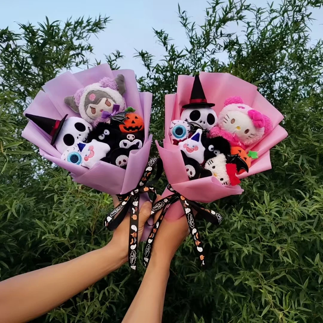 、Hellokitty Halloween Doll Cinnamoroll Sanrio Kuromi Kawaii Ghost Plush Bouquet animals Valentine's Day Kids Christmas Gift
、Hellokitty Halloween Doll Cinnamoroll Sanrio Kuromi Kawaii Ghost Plush Bouquet animals Valentine's Day Kids Christmas Gift