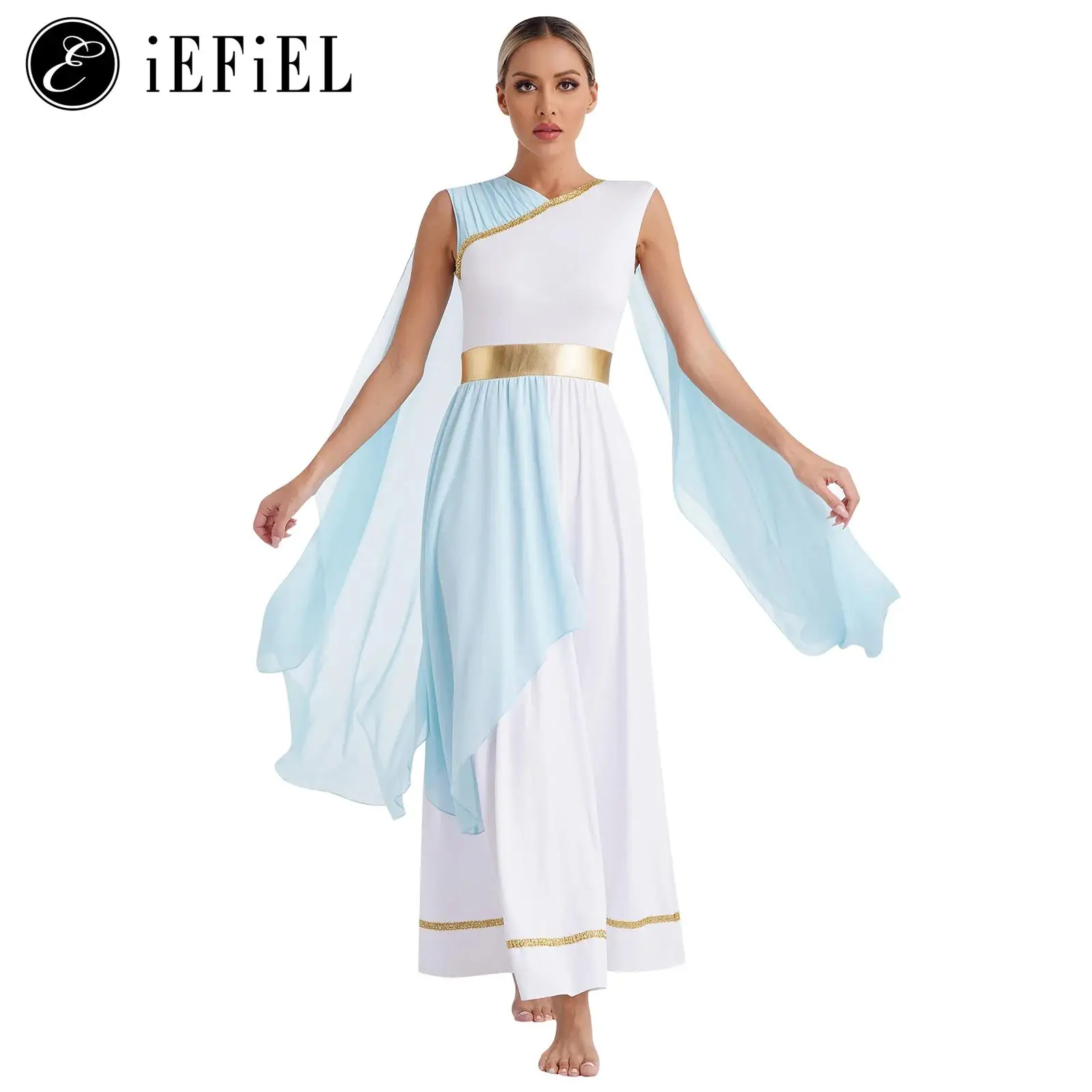Womens Ancient Greek Toga Senator Caesar Costume Athenian Princess Roman Empress Long Dress Robe for Halloween Cosplay Party
Womens Ancient Greek Toga Senator Caesar Costume Athenian Princess Roman Empress Long Dress Robe for Halloween Cosplay Party