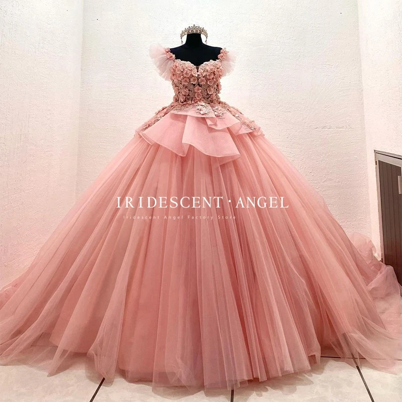 Радужное Розовое Бальное Платье, романтичное платье для Quinceanera, 3D Цветочное платье для 15-летних девушек, танцевальное вечернее платье на выпускной день, 15 лет
Радужное Розовое Бальное Платье, романтичное платье для Quinceanera, 3D Цветочное платье для 15-летних девушек, танцевальное вечернее платье на выпускной день, 15 лет