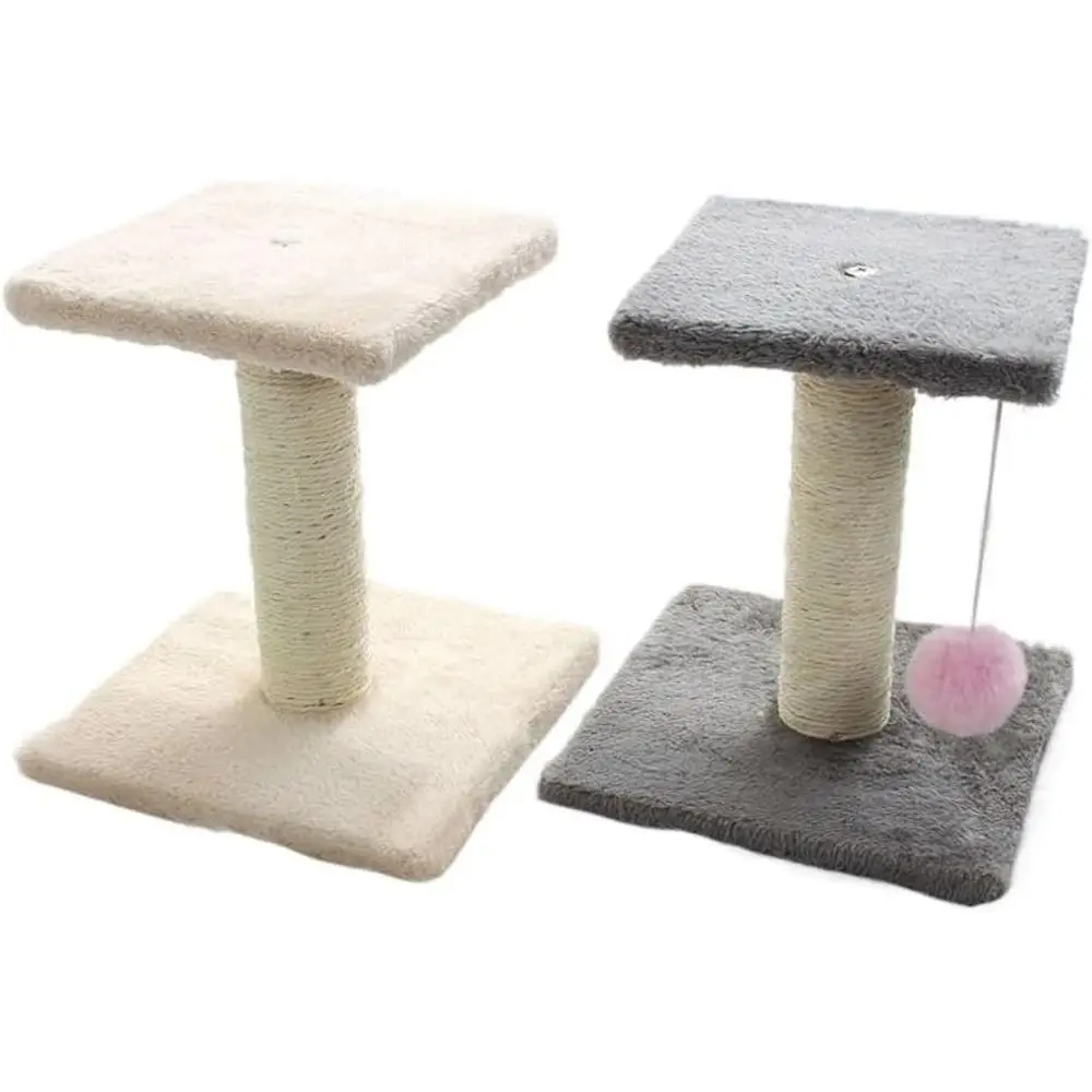 Durable 3-Tier Cat Climbing Tree with Scratching Post and Activity Center
Durable 3-Tier Cat Climbing Tree with Scratching Post and Activity Center