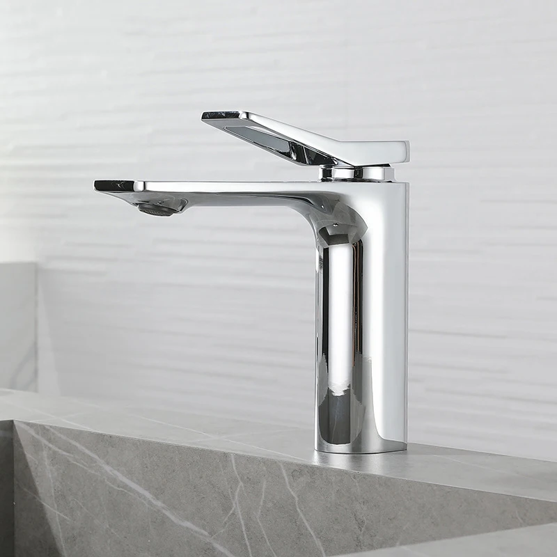 Modern Chrome Black Grey Bathroom Basin Faucet Cold and Hot Mixer Water Tap Deck Mounted Single Hole Handle Bathroom Sink Faucet
Modern Chrome Black Grey Bathroom Basin Faucet Cold and Hot Mixer Water Tap Deck Mounted Single Hole Handle Bathroom Sink Faucet