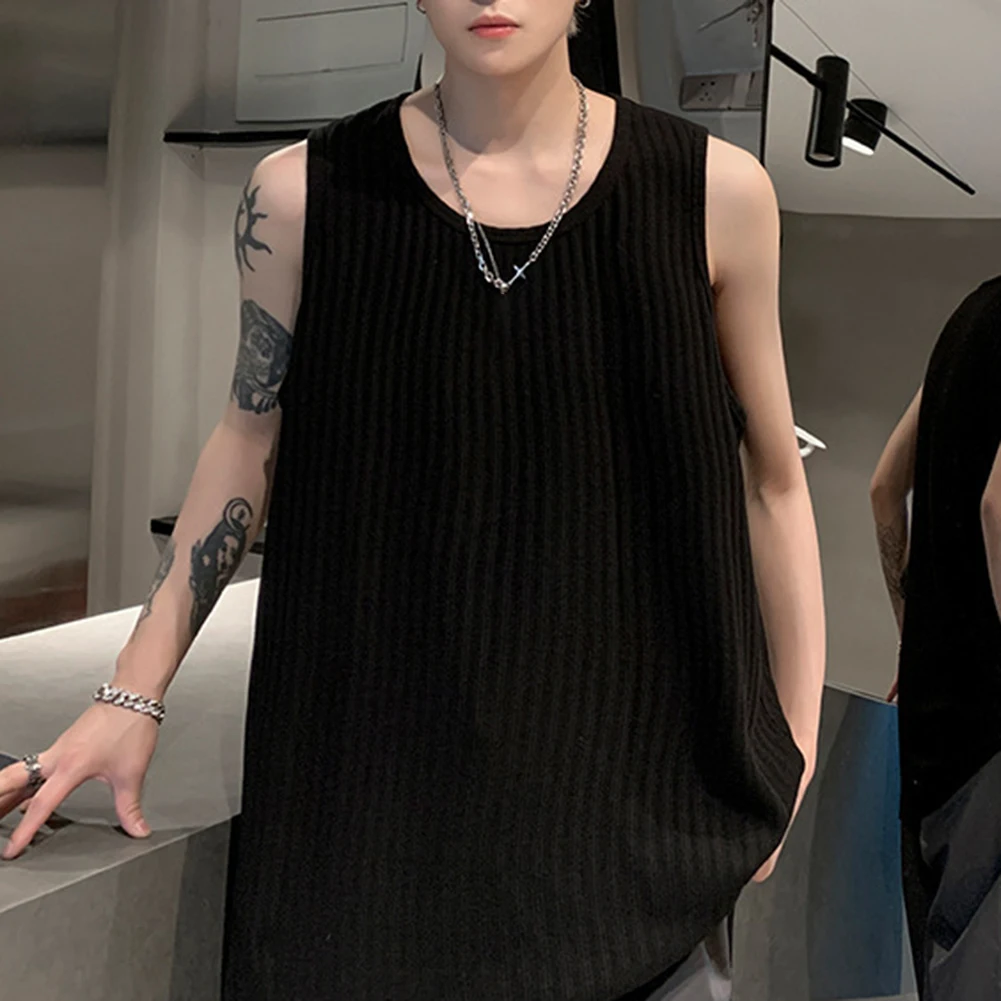 Loose Fit Fashion Men's Sleeveless Vest Summer Wear Brand New Fashion Top O Neckline Polyester Fabric Regular Length
Loose Fit Fashion Men's Sleeveless Vest Summer Wear Brand New Fashion Top O Neckline Polyester Fabric Regular Length