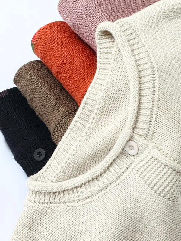 Cartoon Print Knitted Open Cardigan Women's round Neck Loose Slimming Casual Versatile Long Sleeve Sweater Jacket Top
Cartoon Print Knitted Open Cardigan Women's round Neck Loose Slimming Casual Versatile Long Sleeve Sweater Jacket Top