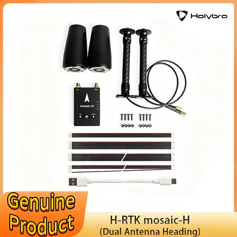 Holybro H-RTK Mosaic-H (Dual Antenna Heading) RTK GPS Module IST8310 Magnetometer for RC Drone/Quacopter/Mulitcopter/Airplane
Holybro H-RTK Mosaic-H (Dual Antenna Heading) RTK GPS Module IST8310 Magnetometer for RC Drone/Quacopter/Mulitcopter/Airplane
