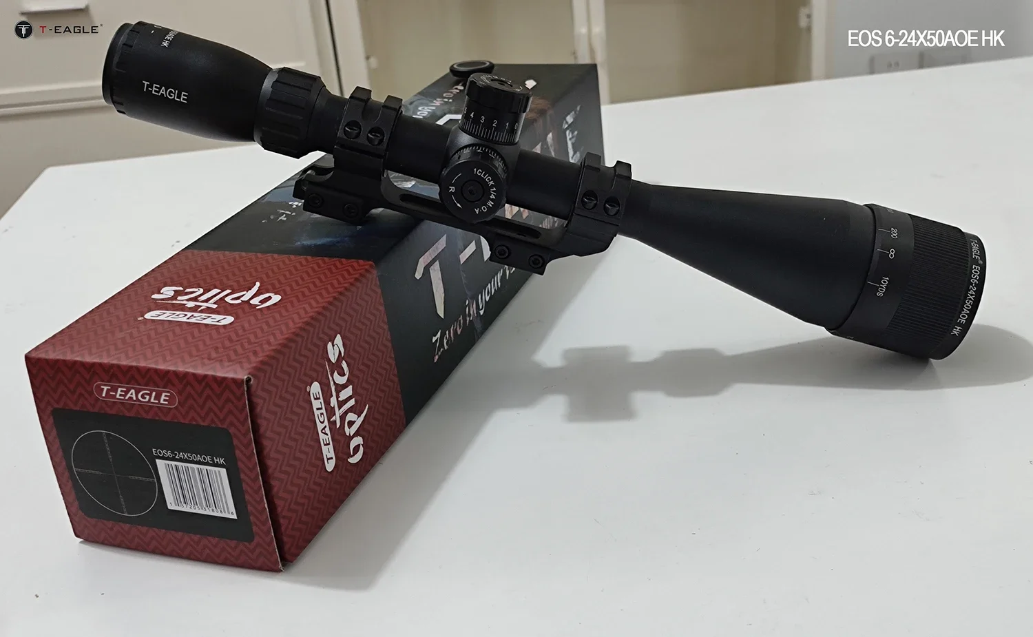T-Eagle Optics EOS 6-24x50 AOE HK Rifle Scope Hunting Riflescope Optical Aim Collimator Tactical Gun Sight Red Green Reticle
T-Eagle Optics EOS 6-24x50 AOE HK Rifle Scope Hunting Riflescope Optical Aim Collimator Tactical Gun Sight Red Green Reticle
