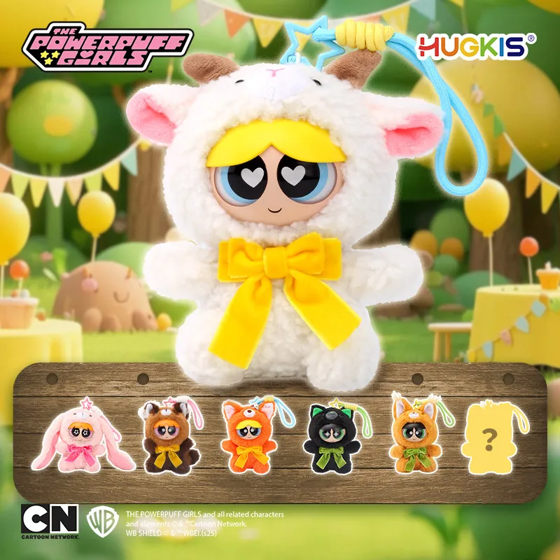HUGKIS X The Powerpuff Girls Forest Party Series слепая коробка милая плюшевая кукла сумка модный изысканный кулон брелок кукла подарок для девочки
HUGKIS X The Powerpuff Girls Forest Party Series слепая коробка милая плюшевая кукла сумка модный изысканный кулон брелок кукла подарок для девочки