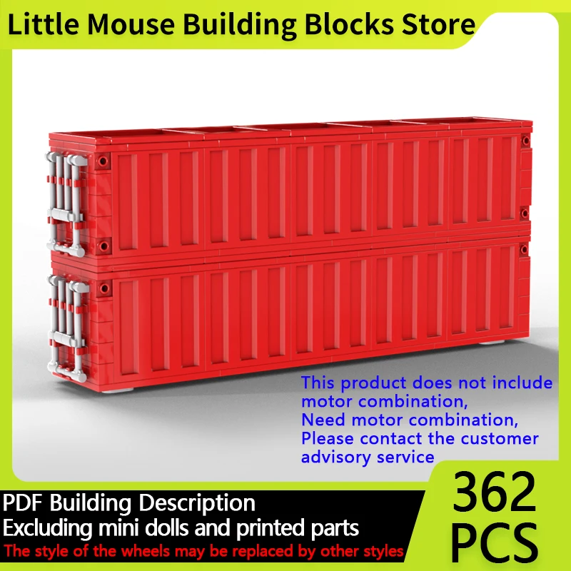 City Car Model MOC Building Bricks Carry Goods Intermodal Containers Modular Technology Gifts Holiday Assemble Children Toy Suit
City Car Model MOC Building Bricks Carry Goods Intermodal Containers Modular Technology Gifts Holiday Assemble Children Toy Suit