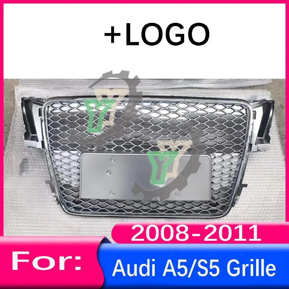 For Audi A5/S5 2008 2009 2010 2011 Car Front Bumper Grille Centre Panel Styling Upper Grill (Modify For RS5 style)
For Audi A5/S5 2008 2009 2010 2011 Car Front Bumper Grille Centre Panel Styling Upper Grill (Modify For RS5 style)