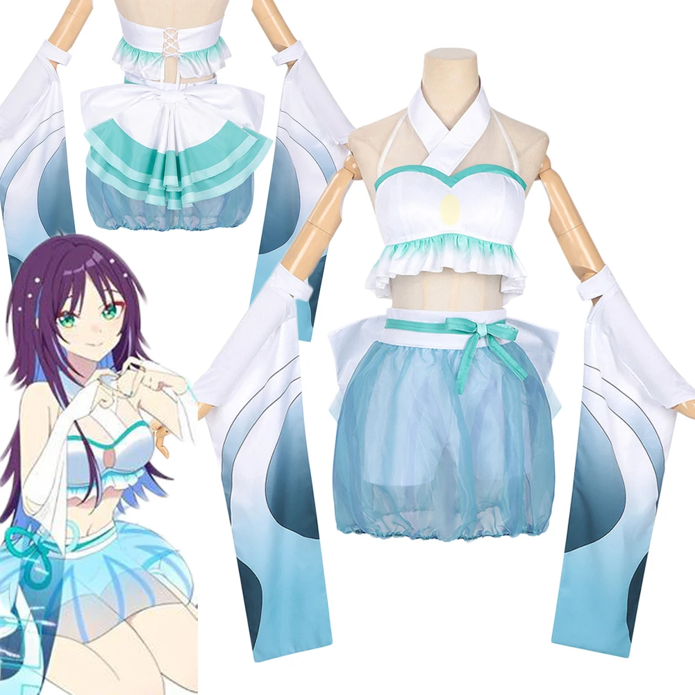 Cosmic Princess Kaguya Iroha Sakayori Cosplay Swimwear Blue Costume Swimsuits Disguise Halloween Outfits Clothes Carnival Women
Cosmic Princess Kaguya Iroha Sakayori Cosplay Swimwear Blue Costume Swimsuits Disguise Halloween Outfits Clothes Carnival Women