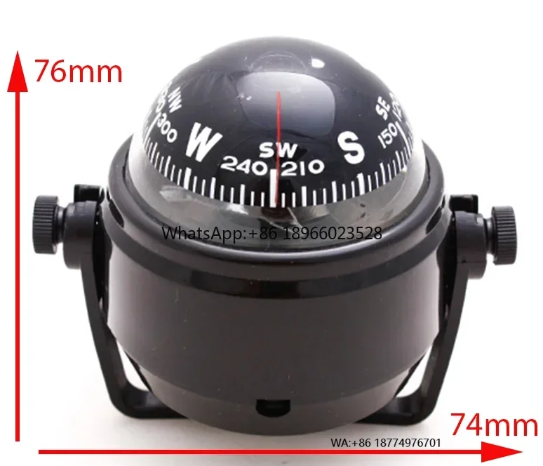 Pivoting Compass Dash Mount Marine Boat Compass Car Compass 2018