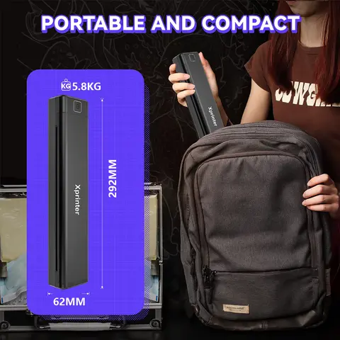 Wireless Tattoo Transfer Stencil Printer Portable Thermal Tattoo Professional Print Machine 50/100pcs Transfer Paper