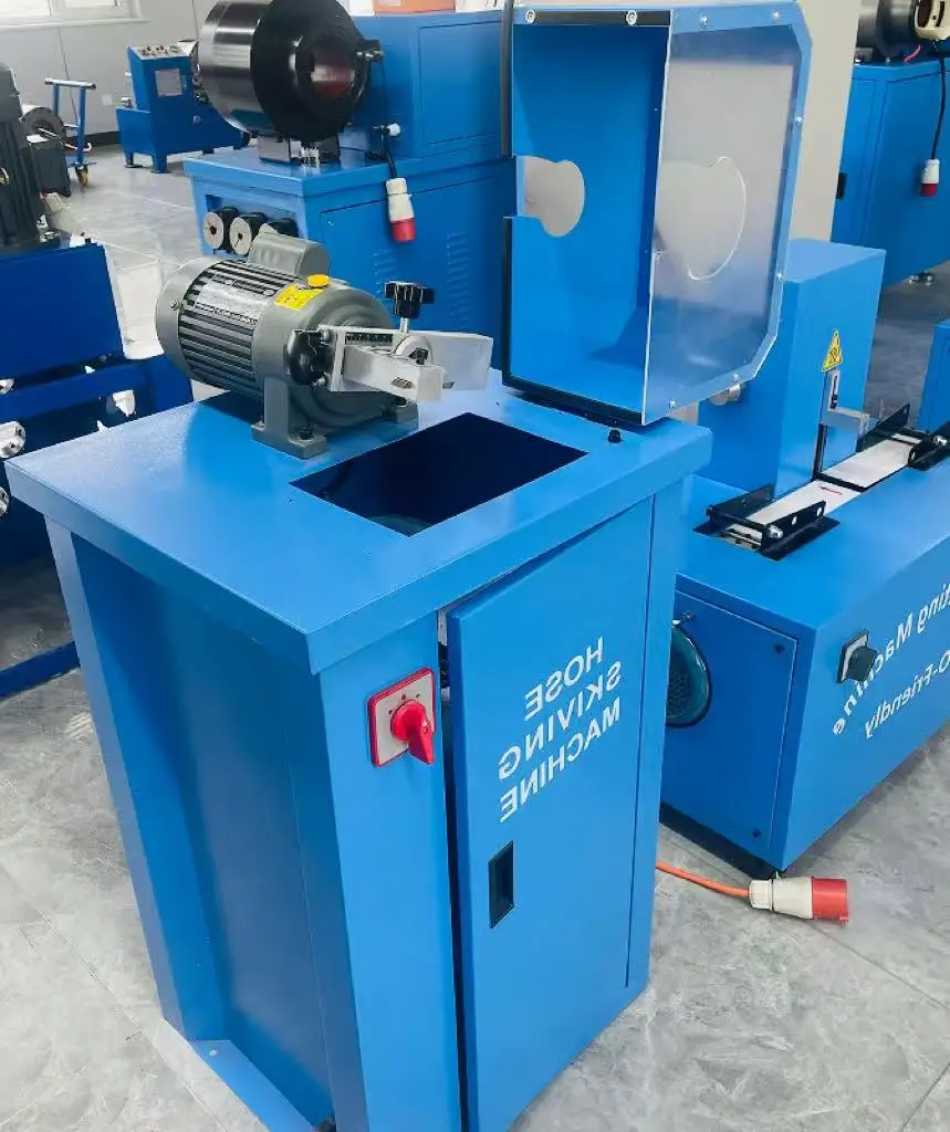 QB-51 6~51MM Dust-free Hose Cutting and Skiving Machine 100~415V Optional Can Be Used with Hydraulic Hose Crimping Machine
QB-51 6~51MM Dust-free Hose Cutting and Skiving Machine 100~415V Optional Can Be Used with Hydraulic Hose Crimping Machine