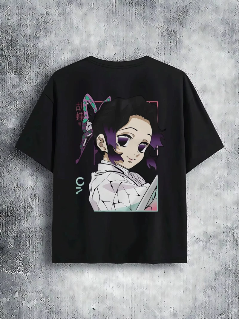 Demon Slayer Butterfly Anime Printed T Shirt Summer Casual Short Sleeve Tee Cotton Tops for Men Women Japanese Streetwear 2025
Demon Slayer Butterfly Anime Printed T Shirt Summer Casual Short Sleeve Tee Cotton Tops for Men Women Japanese Streetwear 2025