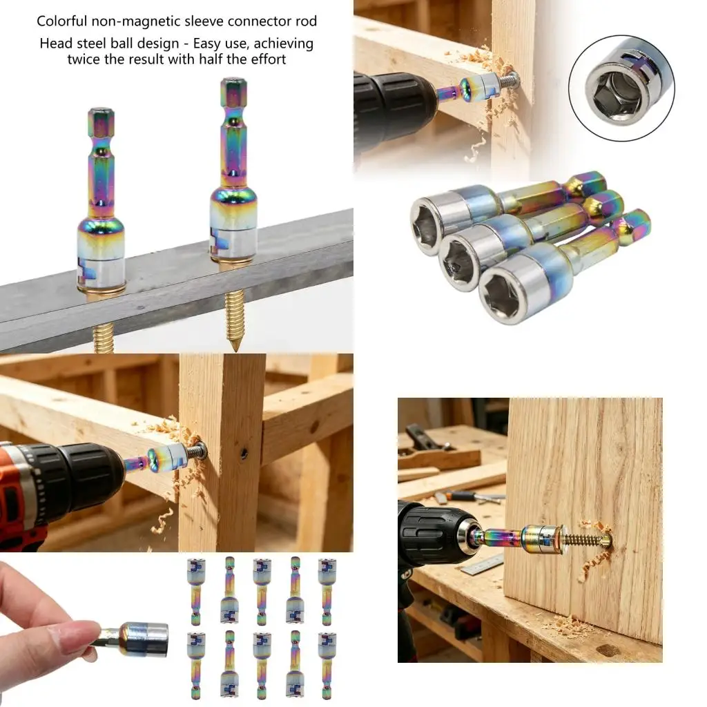 10Pcs 8Mm Nut Driver Drill Bit Hexagonal Shank Socket Bit Adapter Steel Screwdriver Wrench Power Drill Converters Socket high
10Pcs 8Mm Nut Driver Drill Bit Hexagonal Shank Socket Bit Adapter Steel Screwdriver Wrench Power Drill Converters Socket high