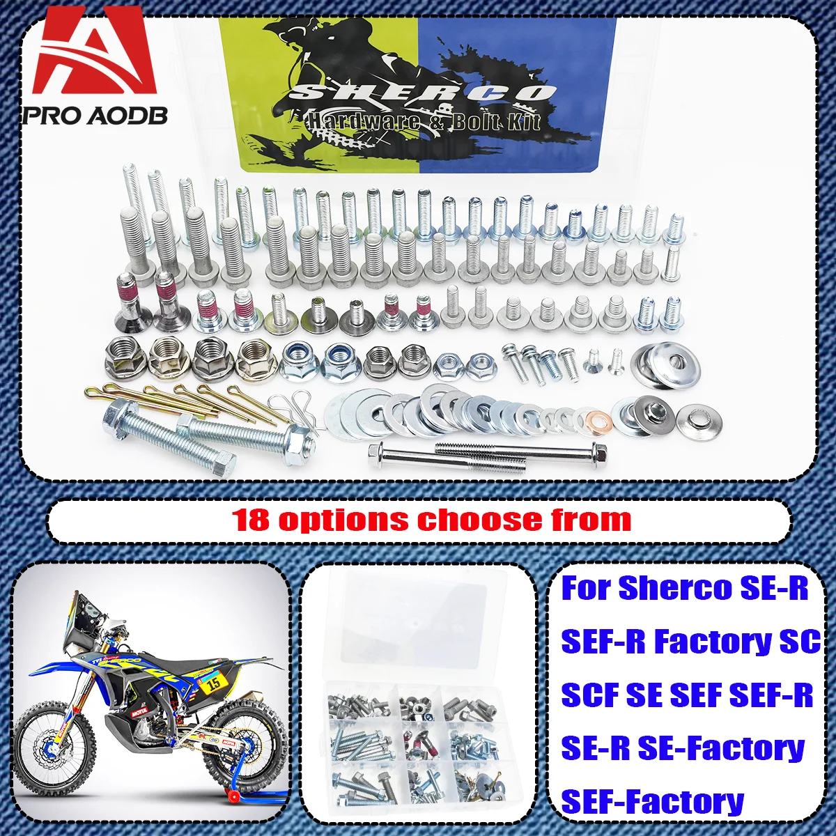For Sherco SE-Factory SEF-Factory 125-500 2013-2025 SE-R SEF-R Factory SC HONDA CR CRF Hardware Bolt Full Plastics Fastener Kit
For Sherco SE-Factory SEF-Factory 125-500 2013-2025 SE-R SEF-R Factory SC HONDA CR CRF Hardware Bolt Full Plastics Fastener Kit