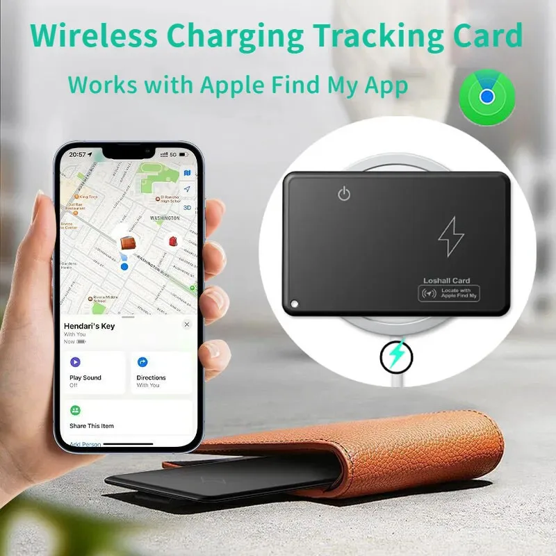 Беспроводная зарядка карты слежения Mini Smart Wallet Finder Водонепроницаемый GPS-локатор Работает с Apple Find My App Blootooth Tracker
Беспроводная зарядка карты слежения Mini Smart Wallet Finder Водонепроницаемый GPS-локатор Работает с Apple Find My App Blootooth Tracker