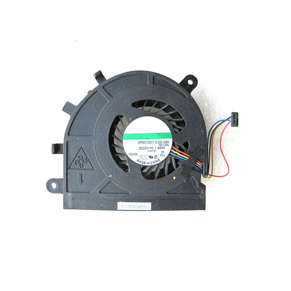Cooling Fan For DELL For Latitude E5530 09HTYD 9HTYD MF60120V1-C420-G9A DC28000AESL DC5V 1.65W 4PIN
Cooling Fan For DELL For Latitude E5530 09HTYD 9HTYD MF60120V1-C420-G9A DC28000AESL DC5V 1.65W 4PIN