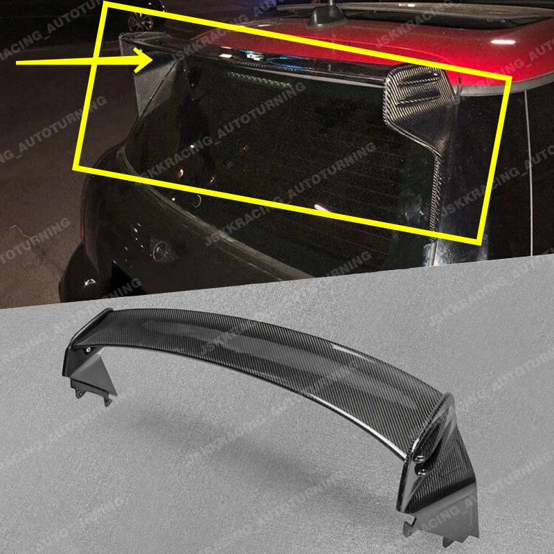 For Mini Cooper S Hatchback R56 Carbon Fiber Rear Roof Spoiler Wing Lip car BodyKits
For Mini Cooper S Hatchback R56 Carbon Fiber Rear Roof Spoiler Wing Lip car BodyKits