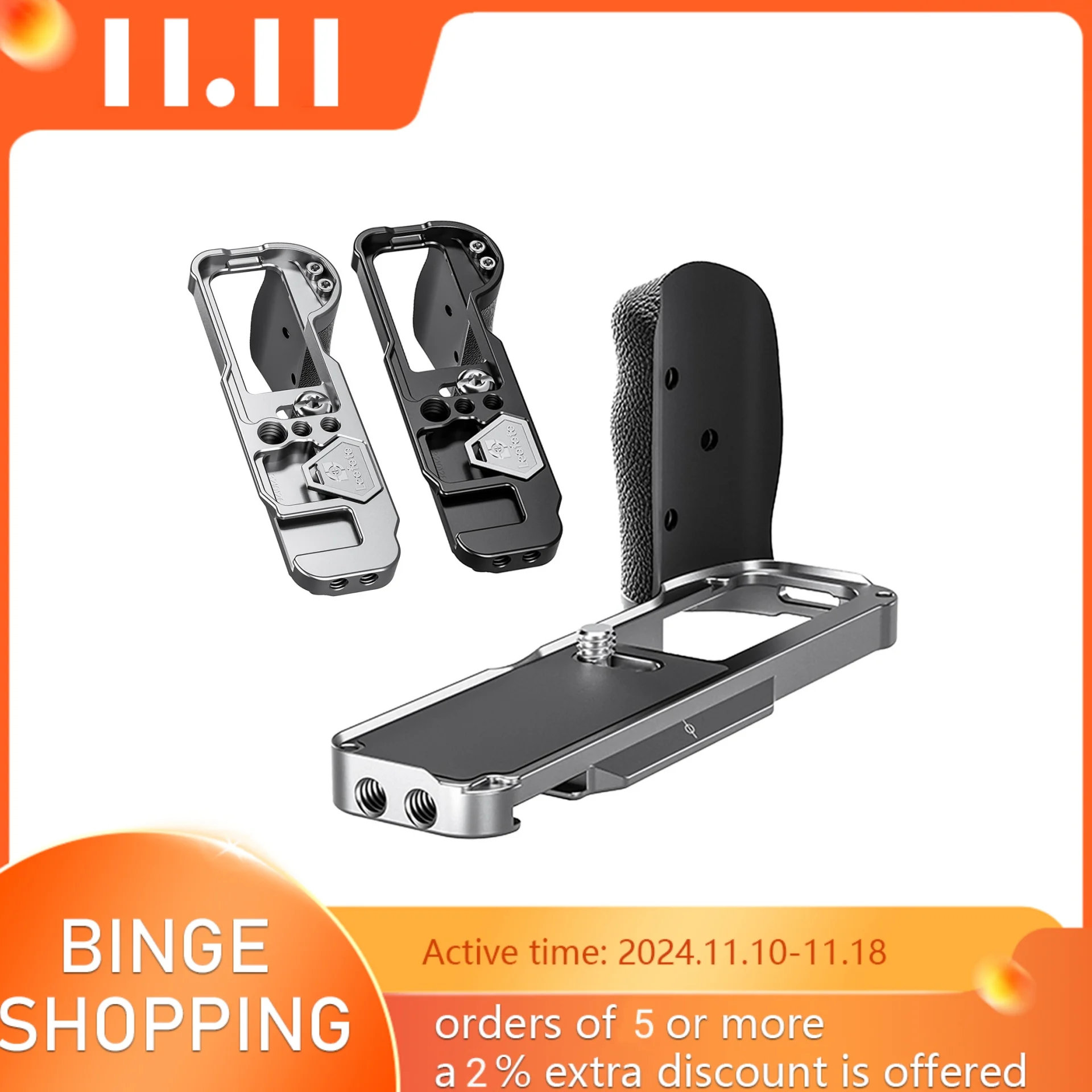 New Wood Hand Grip L Holder For Fujifilm X100VI camera accessories with Alloy Base Plate L handle black sliver
New Wood Hand Grip L Holder For Fujifilm X100VI camera accessories with Alloy Base Plate L handle black sliver