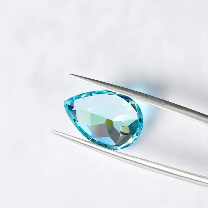 Lab Grown Paraiba Pear Cut Gemstone for DIY Advanced Jewelry Making Inlay Ring Necklace Bracelet Selectable Certificate
Lab Grown Paraiba Pear Cut Gemstone for DIY Advanced Jewelry Making Inlay Ring Necklace Bracelet Selectable Certificate