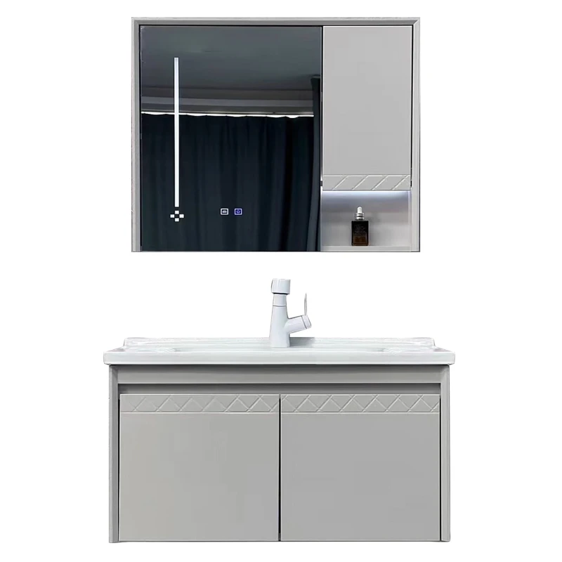Simple bathroom small size oak bathroom cabinet solid wood integrated ceramic basin wash basin combination
Simple bathroom small size oak bathroom cabinet solid wood integrated ceramic basin wash basin combination
