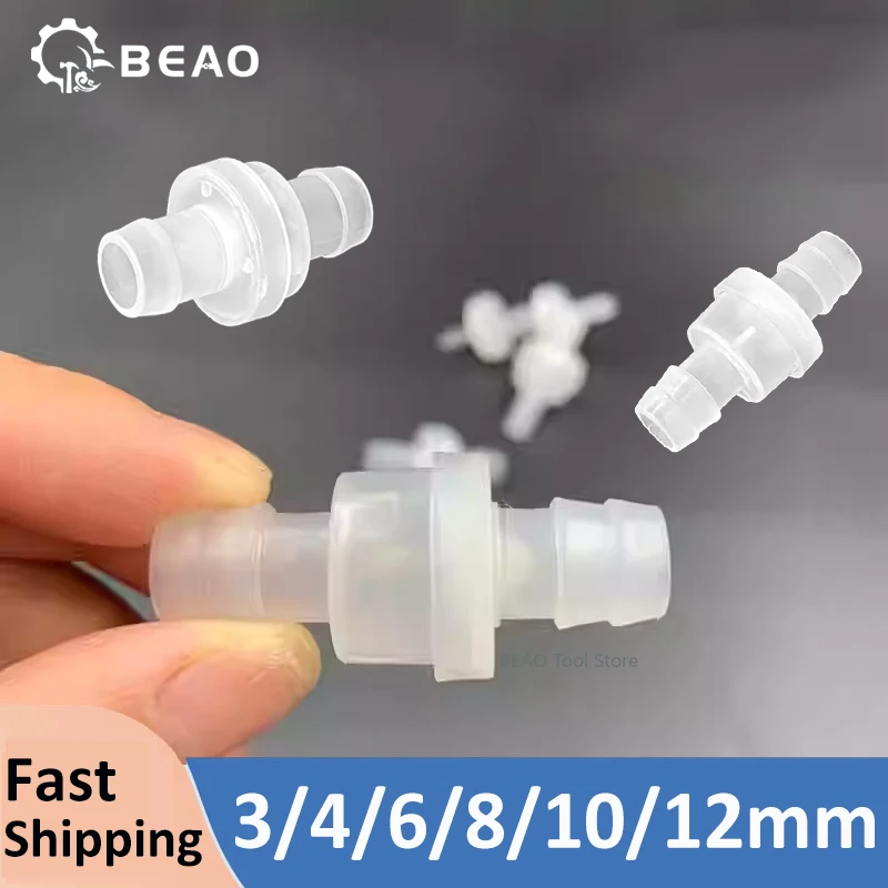 1~10Pcs Plastic One-way Valve Hose Anti Reflux Valve small Water Stop valve oil resistant
1~10Pcs Plastic One-way Valve Hose Anti Reflux Valve small Water Stop valve oil resistant