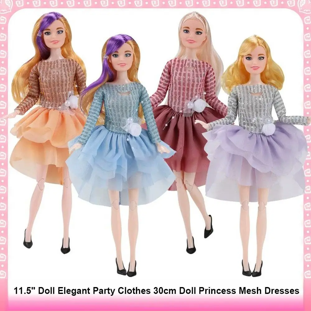 Fashion Doll Party Clothes Casual Wears Elegant Doll Princess Mesh Dresses Suit for 30cm Doll/for 1/6 BJD Dolls/for 11.5" Dolls
Fashion Doll Party Clothes Casual Wears Elegant Doll Princess Mesh Dresses Suit for 30cm Doll/for 1/6 BJD Dolls/for 11.5" Dolls