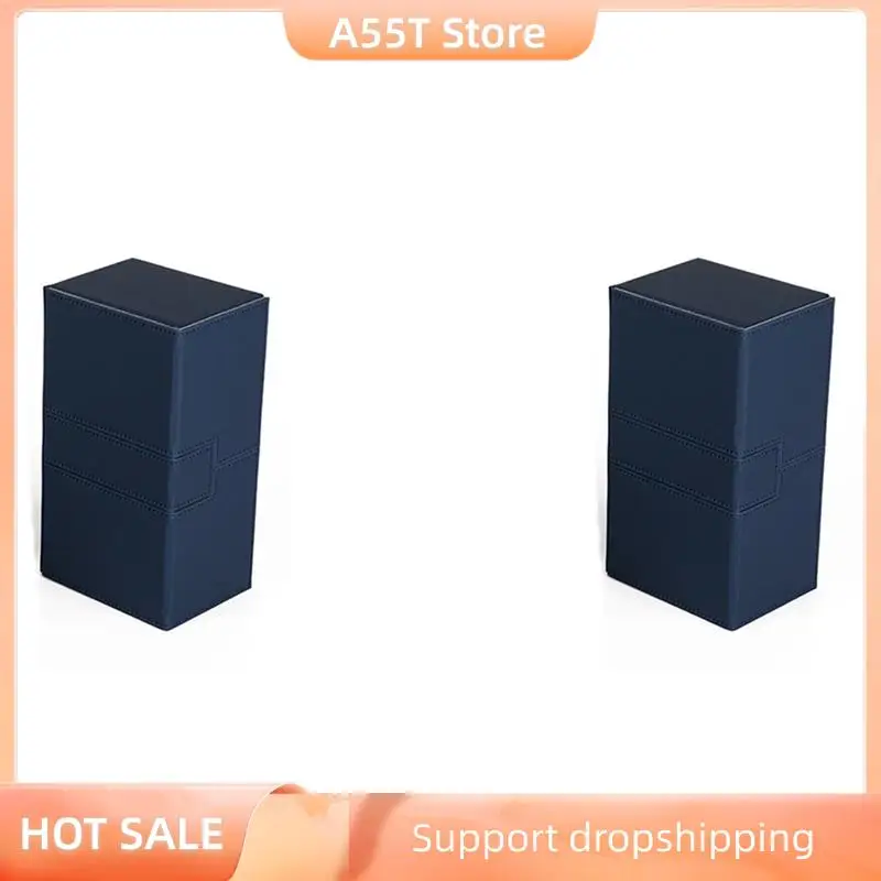 A55T 2X Ultra 200+Cards Deck Box PU Leather Board Games Cards Deck Case For Magicalalal The Cards MGT/Gathering Games,Blue
A55T 2X Ultra 200+Cards Deck Box PU Leather Board Games Cards Deck Case For Magicalalal The Cards MGT/Gathering Games,Blue