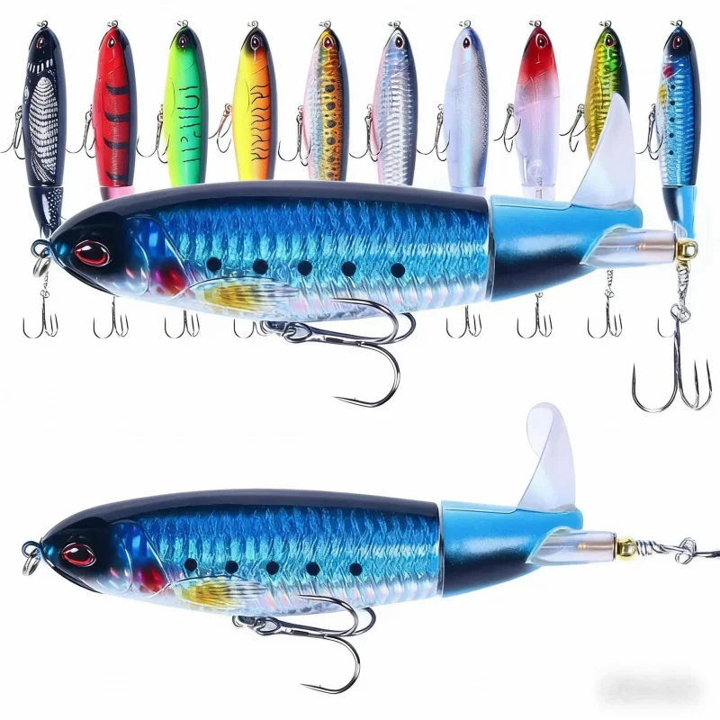 13-36S Spiral Propeller Floating Pencil Lure Bait for Bass Crappie Topmouth Culter Surfaag Tractor Fake Bait Special Simulation
13-36S Spiral Propeller Floating Pencil Lure Bait for Bass Crappie Topmouth Culter Surfaag Tractor Fake Bait Special Simulation